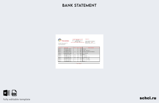 цифровая загрузка шаблона Excel банковской выписки Молдовы Procredit